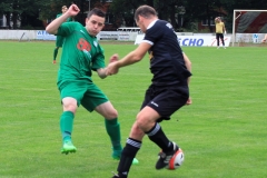 2017-09-15 Kreisoberliga Hoyerswerdaer FC I in grün -SV Post Germania Bautzen in schwarz 4:1Foto: Werner Müller