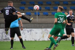 2017-09-15 Kreisoberliga Hoyerswerdaer FC I in grün -SV Post Germania Bautzen in schwarz 4:1Foto: Werner Müller