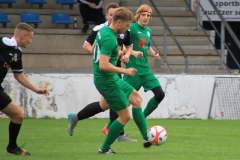 2017-09-15 Kreisoberliga Hoyerswerdaer FC I in grün -SV Post Germania Bautzen in schwarz 4:1Foto: Werner Müller