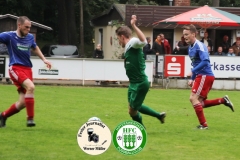 2017-09-24 Kreisoberliga SV 1922 Radibor in blau - Hoyerswerdaer FC in grün 0:0 Foto: Werner Müller