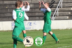 2017-09-30 Hoyerswerdaer FC I in grün - Königswarthaer SV in weiß 3:1 (2:0) Foto: Werner Müller