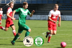 2017-09-30 Hoyerswerdaer FC II in rot - Königswarthaer SV in grün 2:1 (0:1) Foto: Werner Müller