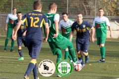 2017-11-04 Hoyerswerdaer FC I in grün - SV Bautzen in blau 4:0 Foto: Werner Müller