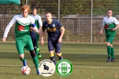 2017-11-04 Hoyerswerdaer FC I in grün - SV Bautzen in blau 4:0 Foto: Werner Müller