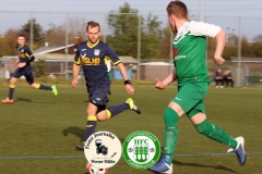 2017-11-04 Hoyerswerdaer FC I in grün - SV Bautzen in blau 4:0 Foto: Werner Müller