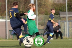 2017-11-04 Hoyerswerdaer FC I in grün - SV Bautzen in blau 4:0 Foto: Werner Müller