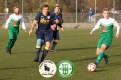 2017-11-04 Hoyerswerdaer FC I in grün - SV Bautzen in blau 4:0 Foto: Werner Müller