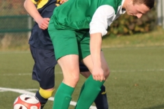 2017-11-04 Hoyerswerdaer FC I in grün - SV Bautzen in blau 4:0 Foto: Werner Müller