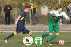 2017-11-04 Hoyerswerdaer FC I in grün - SV Bautzen in blau 4:0 Foto: Werner Müller