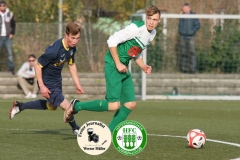 2017-11-04 Hoyerswerdaer FC I in grün - SV Bautzen in blau 4:0 Foto: Werner Müller