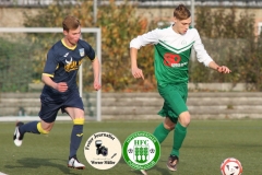 2017-11-04 Hoyerswerdaer FC I in grün - SV Bautzen in blau 4:0 Foto: Werner Müller