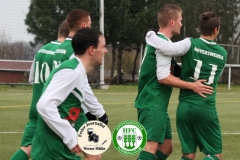 2017-11-25 Achtelpokalfinale SV Bautzen II in weiß - Hoyerswerdaer FC in grün 1:9 Foto: Werner Müller