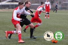 2018-02-10 Hoyerswerdaer FC in rot - SV Grün Weiß Hochkirch 3:0 Foto:Werner Müller