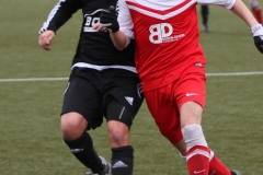 2018-02-10 Hoyerswerdaer FC in rot - SV Grün Weiß Hochkirch 3:0 Foto:Werner Müller