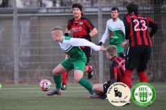 2018-02-24
Kreisoberliga 
Hoyerswerdaer FC I in grün weiß
-
LSV Bergen 1990 in rot schwarz
2:1 (2:0)
Foto: Werner Müller