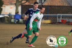 2018-03-10 
Kreisoberliga 
DJK Blau Weiß Wittichenau in blau 
-
 Hoyerswerdaer FC in grün 
0:1 (0:0)
Foto: Werner Müller