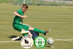 2018-05-12 
Fußball Kreisoberliga 
SV Bautzen in dunkelblau 
-
Hoyerswedawer FC in grün 

Foto: Werner Müller