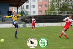 2019-05-04 
Hoyerswerdaer FC I in rot 
- 
SV Burkau in blau -gelb 
2:1 
Foto: Werner Müller