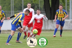 2019-05-04 
Hoyerswerdaer FC I in rot 
- 
SV Burkau in blau -gelb 
2:1 
Foto: Werner Müller